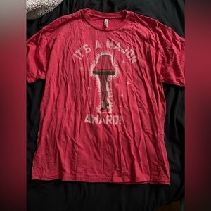 Red Graphic A Christmas Story T-Shirt